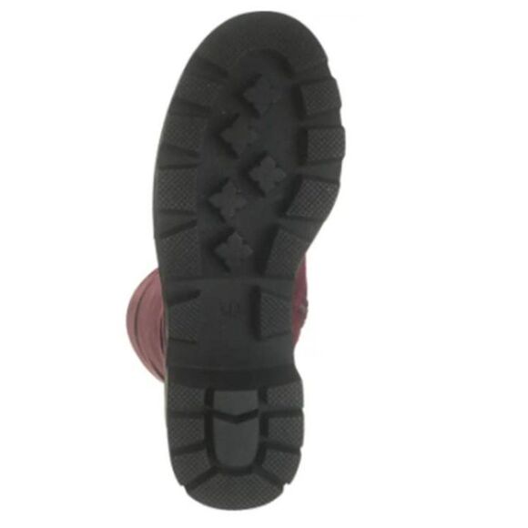 WILD DIVA Women's Lug Sole Platform Knee High Boot Block Heeled Faux Suede Shoes - Picture 6 of 11